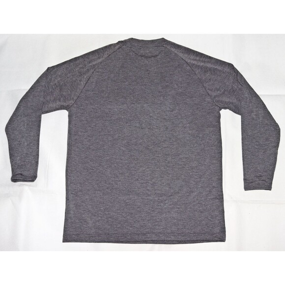 HUK Waypoint Men's Long Sleeve Performance +50 UPF Gray T-Shirt Size Medium - Picture 3 of 6